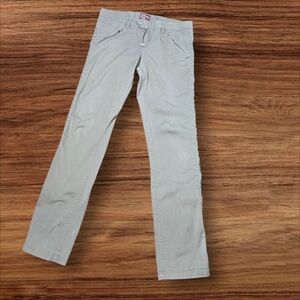 Rodeo Stretch Denim Y2K Low Rise Tan Pants